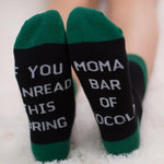 IF YOU CAN RESD THISY English Letter Socks Cotton Socks (4290247426134)