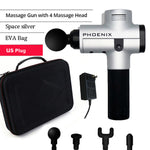 Phoenix Muscle Stimulator Massage Gun Vibrating Deep Therapy Relaxation Fascia Fitness Exercise Pain Relief Electric Massager (4290247721046)