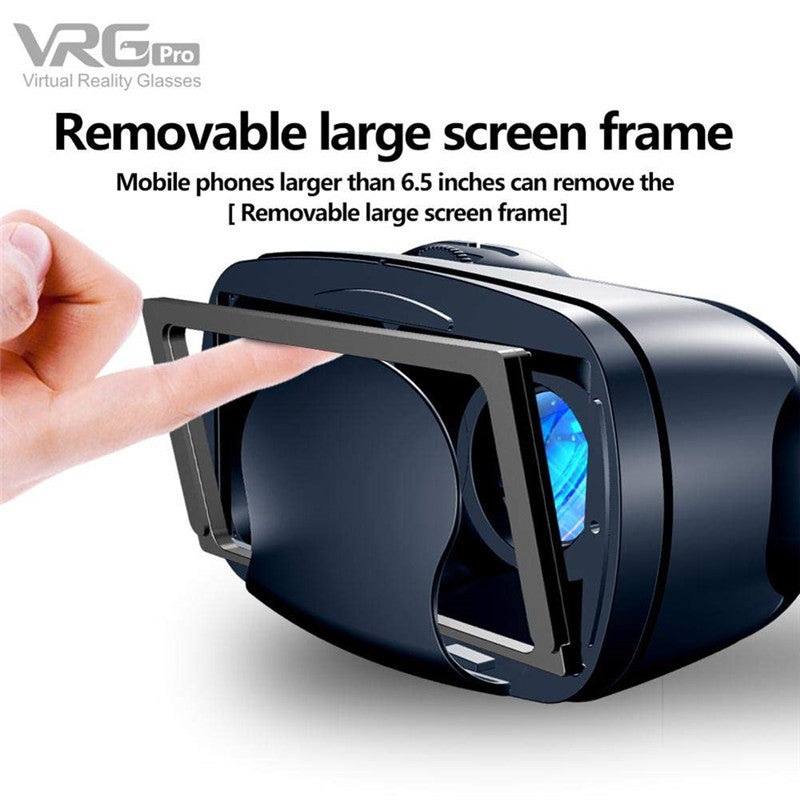 Full Screen Visual Wide-Angle VR Glasses